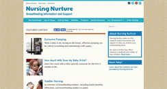 Desktop Screenshot of nursingnurture.com